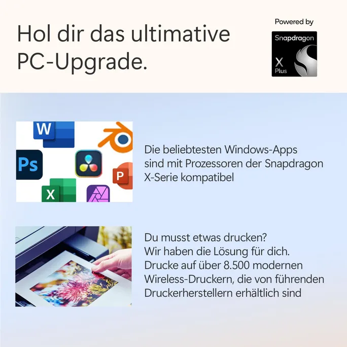 Surface Laptop (7.Edition) Copilot+PC 13,8" QHD Touch Platin Snapdragon® X Plus 16GB/512GB SSD Win11 ZGM-00005 – Bild 3