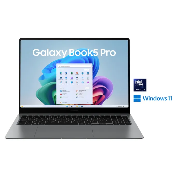 SAMSUNG Galaxy Book5 Pro 16"WQXGA+ Ultra 7 258V 32GB/1TB SSD Win11 Pro Copilot+PC – Bild 2