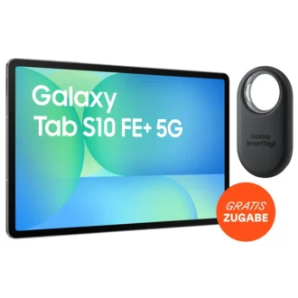 Samsung GALAXY Tab S10 FE+ X626B 5G 12.4" 256GB grau + SmartTag 2 EI-T5600 Schwarz