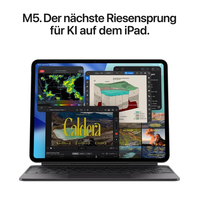 Apple iPad Pro 11" 2025 Wi-Fi + Cellular 1TB Silber ME2V4TY/A – Bild 4