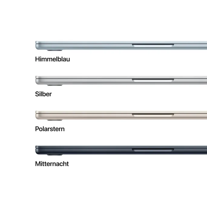 Apple MacBook Air 13,6" 2025 M4/16/256GB SSD 8C GPU Himmelblau MC6T4D/A – Bild 3
