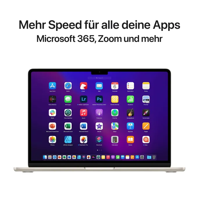 Apple MacBook Air 13,6" 2024 M2/16/256GB SSD 8C GPU Polarstern MC7W4D/A – Bild 4