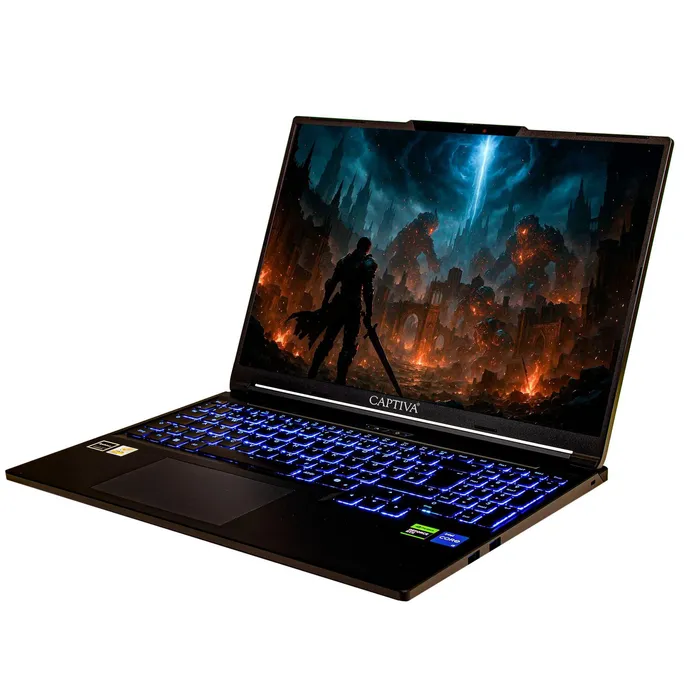 Captiva Notebook Advanced Gaming I95-041GE 16" WQXGA Core i7-14650HX 32GB/1TB SSD RTX5060 Win 11 – Bild 2
