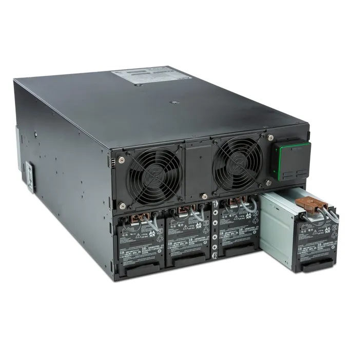 APC Smart UPS SRT SRT8KRMXLI, 8000VA, Rack, 4x C19, 6x C13, Überspannungsschutz – Bild 2