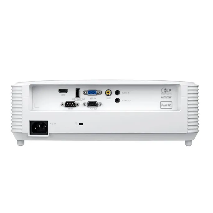 Optoma W309ST WXGA DLP Kurzdistanz Projektor 3800 Lumen HDMI/VGA/USB/Klinke Weiß – Bild 4