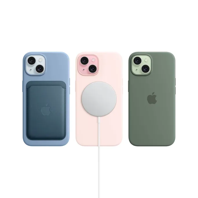 Apple iPhone 15 128 GB Grün MTP53ZD/A – Bild 3
