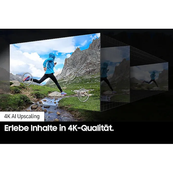Samsung GQ75Q70D 189cm 75" 4K LED 100 Hz Smart TV Fernseher – Bild 4