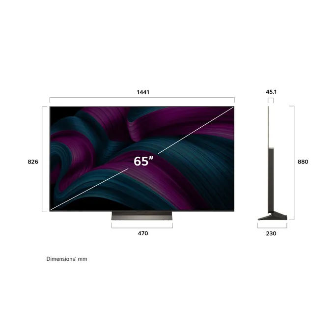 LG OLED65C5ELB 165cm 65" 4K OLED Smart TV Fernseher – Bild 5