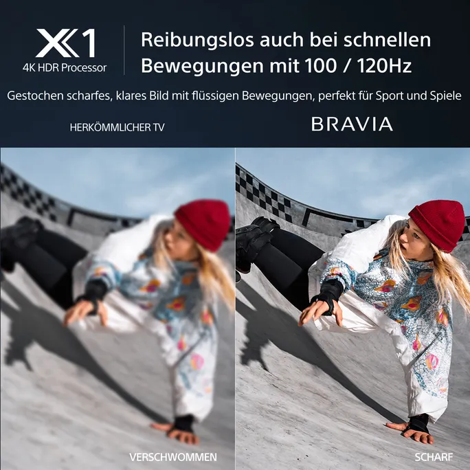 SONY BRAVIA KD-55X85L 139cm 55" 4K LED 120 Hz Smart Google TV Fernseher – Bild 3