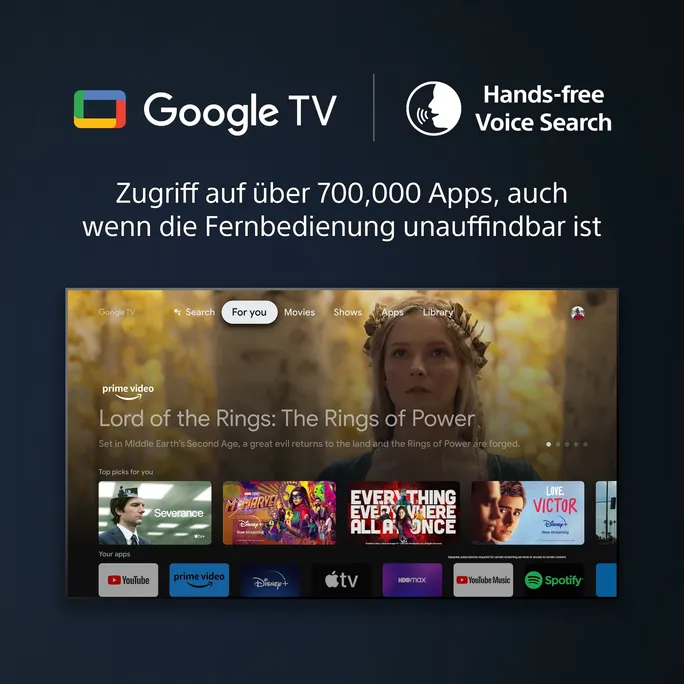 SONY BRAVIA KD-55X85L 139cm 55" 4K LED 120 Hz Smart Google TV Fernseher – Bild 5