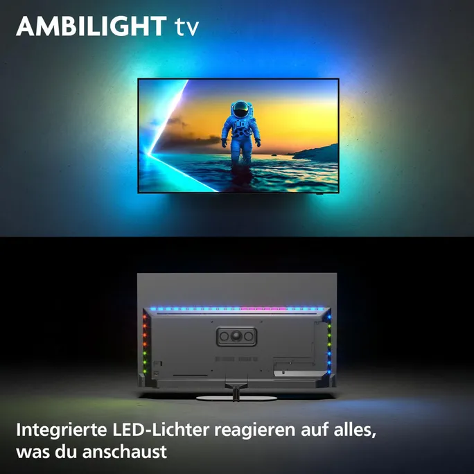 Philips 55OLED810/12 139cm 55" OLED 4K Ambilight Smart TV Fernseher Google TV™ – Bild 3