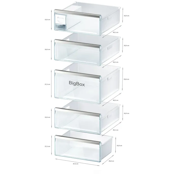 Bosch GSN54AWDV Serie 6 Freistehender Gefrierschrank – Bild 4