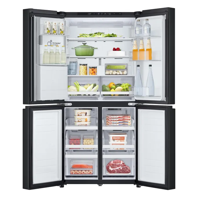 LG GML861EPPE SLIM Multi-Door Side-by-Side Essence Matte Black – Bild 4