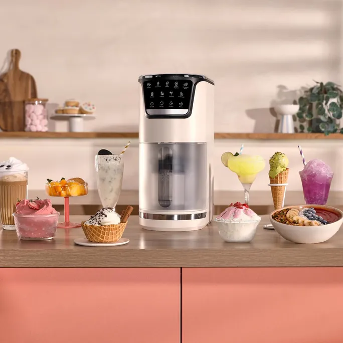 Tefal IG602A Dolci Eismaschine beige – Bild 3