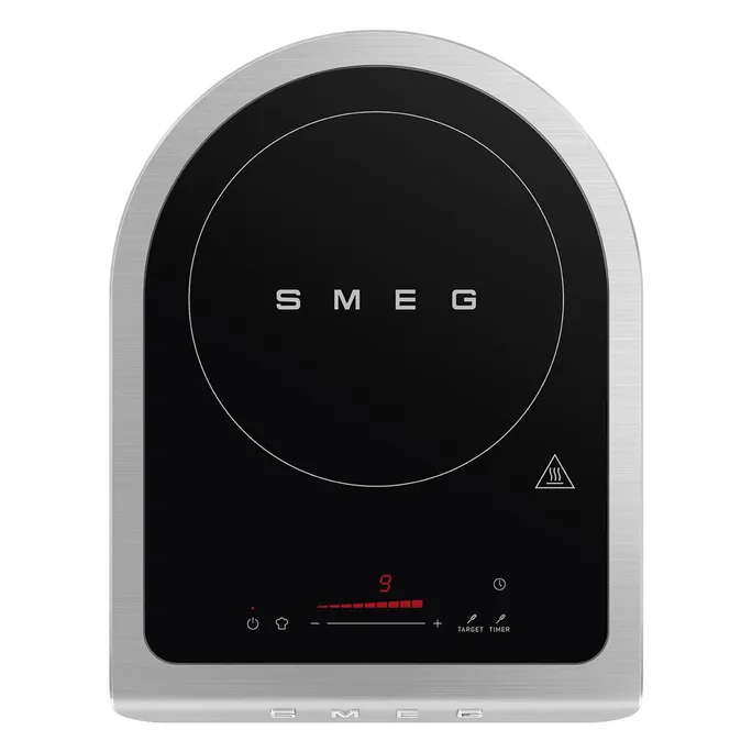 Smeg Portables Tisch-Induktionskochfeld Collezione Aesthetic Weiß-Matt – Bild 2