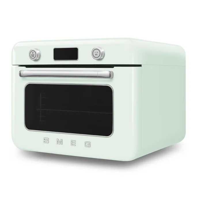 Smeg 50's Style Kombi-Tisch-Dampfbackofen Pastellgrün – Bild 2
