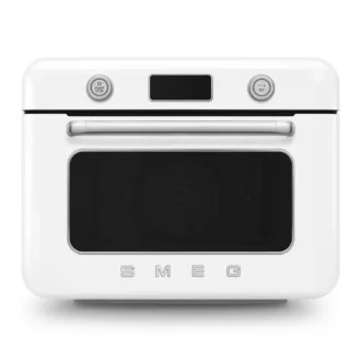 Smeg 50's Style Kombi-Tisch-Dampfbackofen Weiß