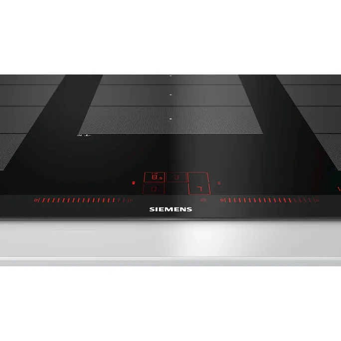 Siemens EX975LXC1E iQ700 Induktionskochfeld 90 cm Schwarz, Mit Rahmen aufliegend – Bild 4