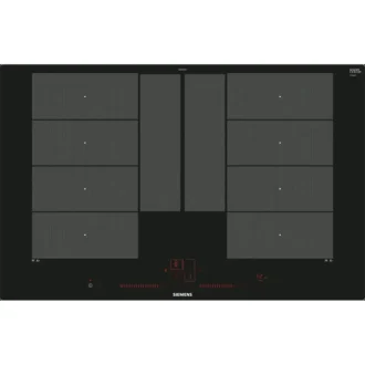 Siemens EX801LYC1E iQ700 Induktionskochfeld 80 cm Schwarz, flächenbündig (integriert)