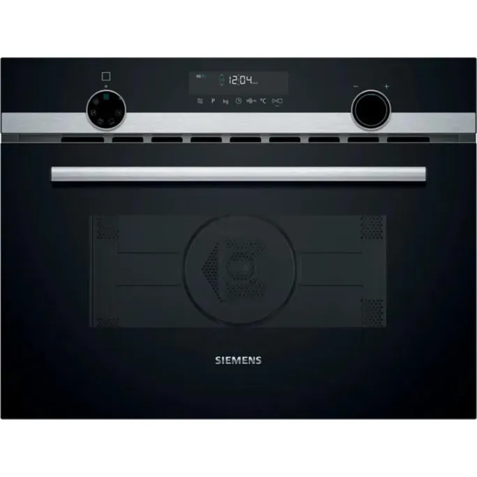 Siemens CM585AGS1 iQ500 Einbau-Mikrowelle schwarz/edelstahl