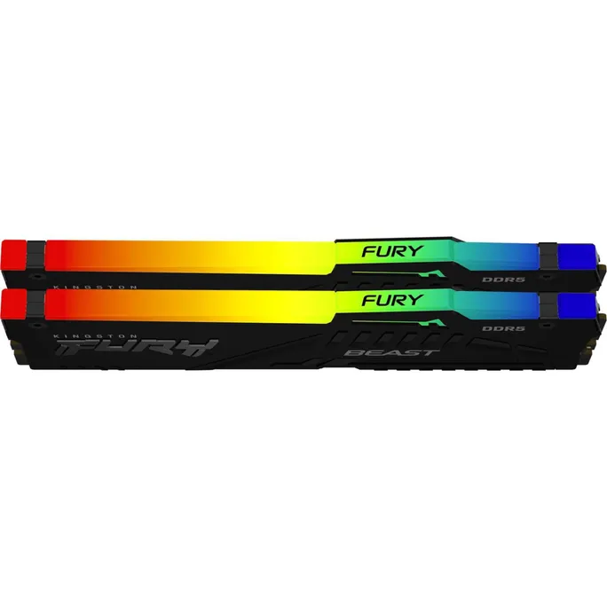 32GB (2x16GB) KINGSTON DIMM FURY Beast Black DDR5-6000 CL36 RAM Arbeitsspeicher – Bild 2