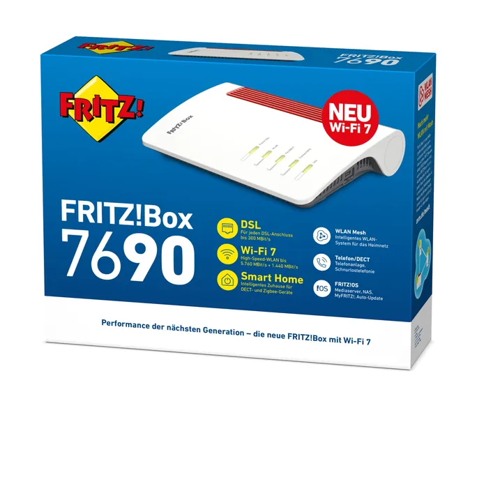 FRITZ!Box 7690 WiFi 7 Mesh Router mit VDSL-Anschluss – Bild 3