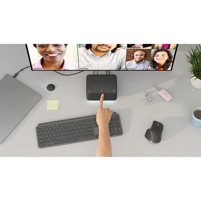 Logitech Logi Dock Grafit (Teams-Version) - All-in-one-USB-C-Dockingstation – Bild 5
