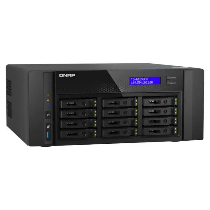 QNAP TS-h1290FX-7232P-128G NAS System 12-Bay NVMe SSD NAS – Bild 3