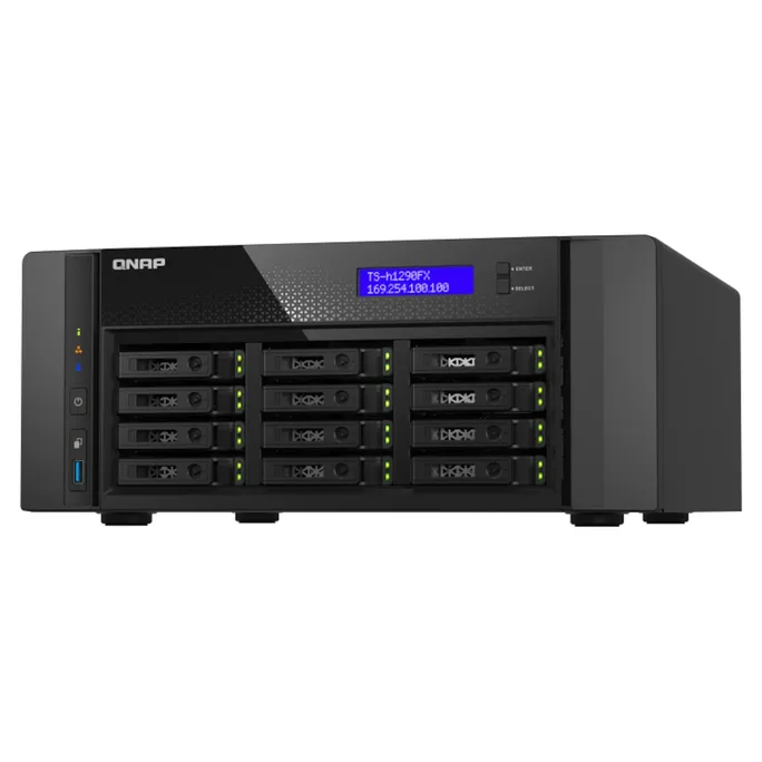 QNAP TS-h1290FX-7232P-128G NAS System 12-Bay NVMe SSD NAS – Bild 4