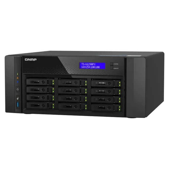 QNAP TS-h1290FX-7232P-128G NAS System 12-Bay NVMe SSD NAS – Bild 5