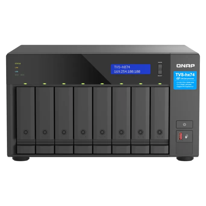 QNAP TVS-h874-i7-32G NAS System 8-Bay – Bild 2