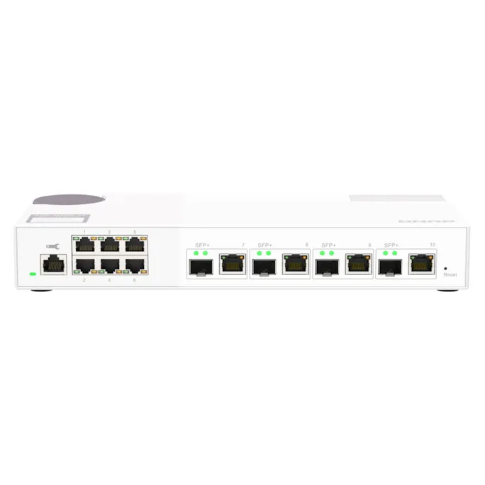 QNAP QSW-M2106-4C 10/2,5 GbE Switch Managed 10-Port – Bild 3