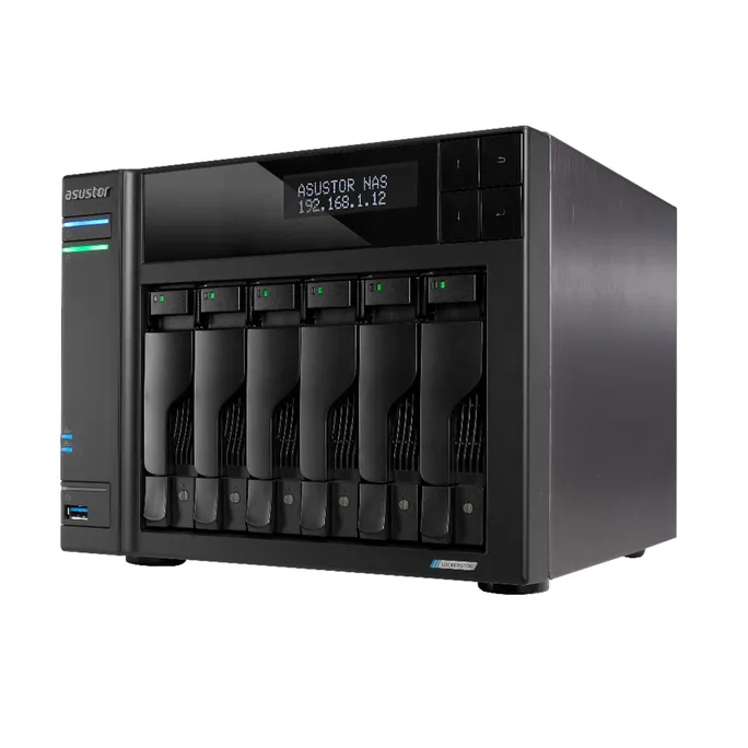 ASUSTOR AS6706T Gen2 Lockerstor 6 NAS System 6-bay – Bild 2