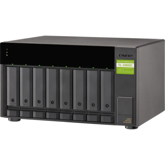 QNAP TL-D800C Erweiterungsgehäuse 8-Bay – Bild 2