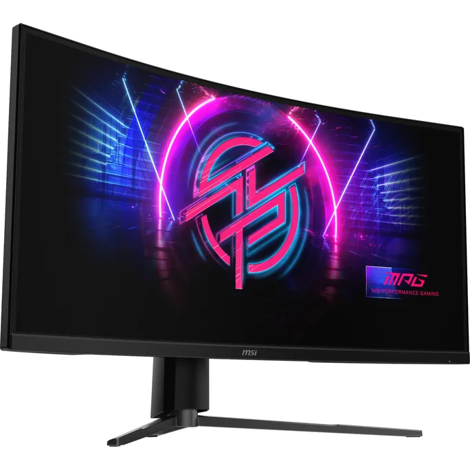 MSI MPG 346CQRFDE X24 34 Zoll UWQHD Curved Rapid VA LED 21:9 240 Hz Gaming Monitor – Bild 2