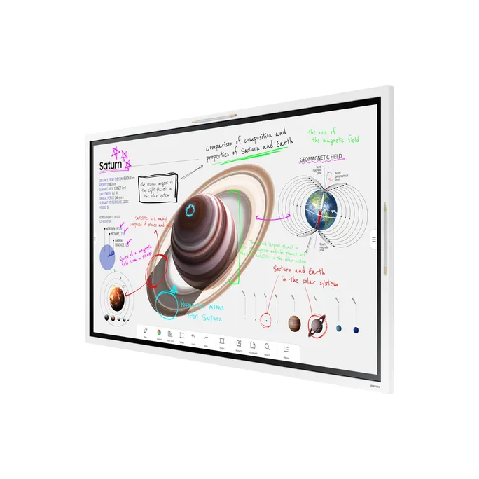 Samsung Flip Pro WM55B 140cm (55") 4K UHD digitales Flipchart Display HDMI/DP – Bild 3