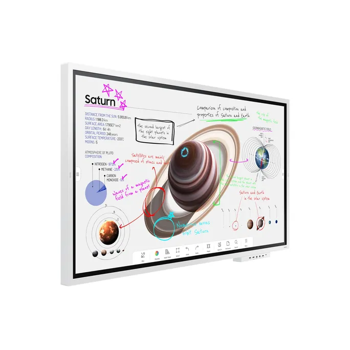Samsung Flip Pro WM65B 165cm (65") 4K UHD digitales Flipchart Display HDMI/DP – Bild 5
