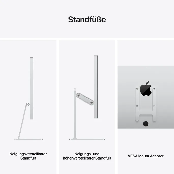 Apple Studio Display Nanotexturglas 27" Neigungsverstellbarer Standfuß – Bild 4
