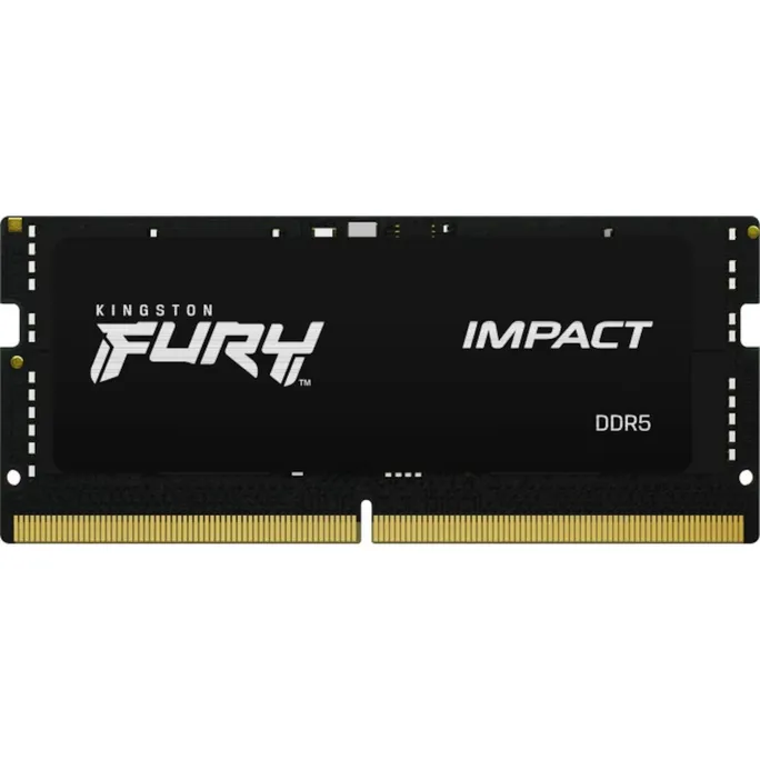 16GB (1x16GB) KINGSTON FURY Impact DDR5-4800 CL38 RAM Gaming Notebookspeicher – Bild 2