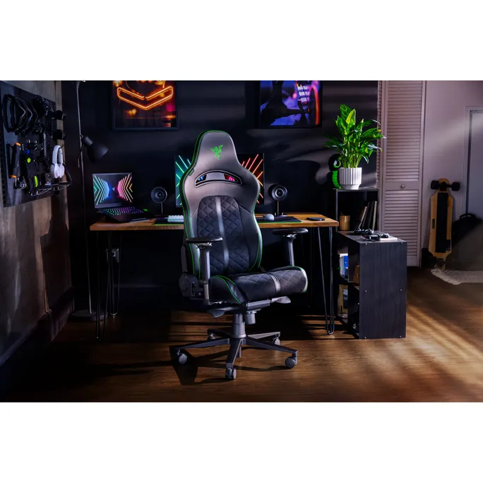 RAZER ENKI Schwarz / Grün - Gaming-Stuhl für Sitzkomfort den ganzen Tag – Bild 5