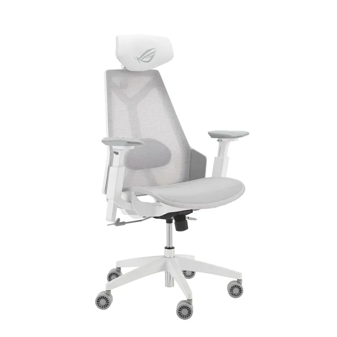 ASUS ROG Destrier Ergo Core Gaming Chair White - ergonomischer Gaming Stuhl – Bild 2