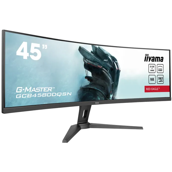 iiyama G-Master GCB4580DQSN-B1 44.5 Zoll DQHD Curved VA LED 32:9 165 Hz Gaming Monitor – Bild 2