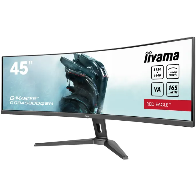 iiyama G-Master GCB4580DQSN-B1 44.5 Zoll DQHD Curved VA LED 32:9 165 Hz Gaming Monitor – Bild 4