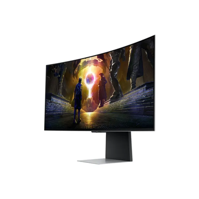 Samsung Odyssey G85SD LS34DG850SUXEN 34 Zoll UWQHD Curved QD-OLED 21:9 175 Hz Gaming Monitor – Bild 2