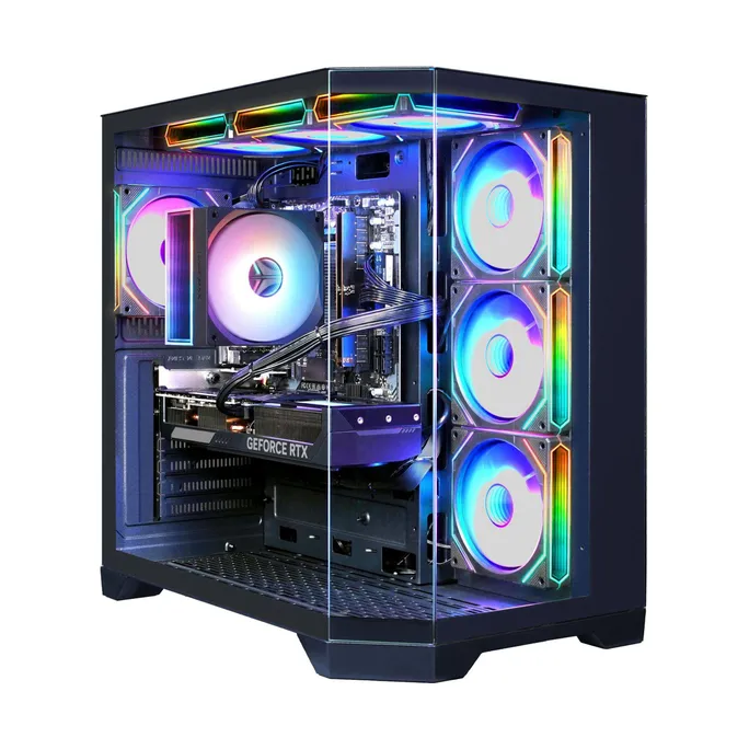 Hyrican Megadeal Gamemax HYPE-A SET2577 7534 R5-7500F 32GB/1TB SSD RTX5060 Win11 + MSI Pro MP273A 27" LED-Monitor – Bild 4